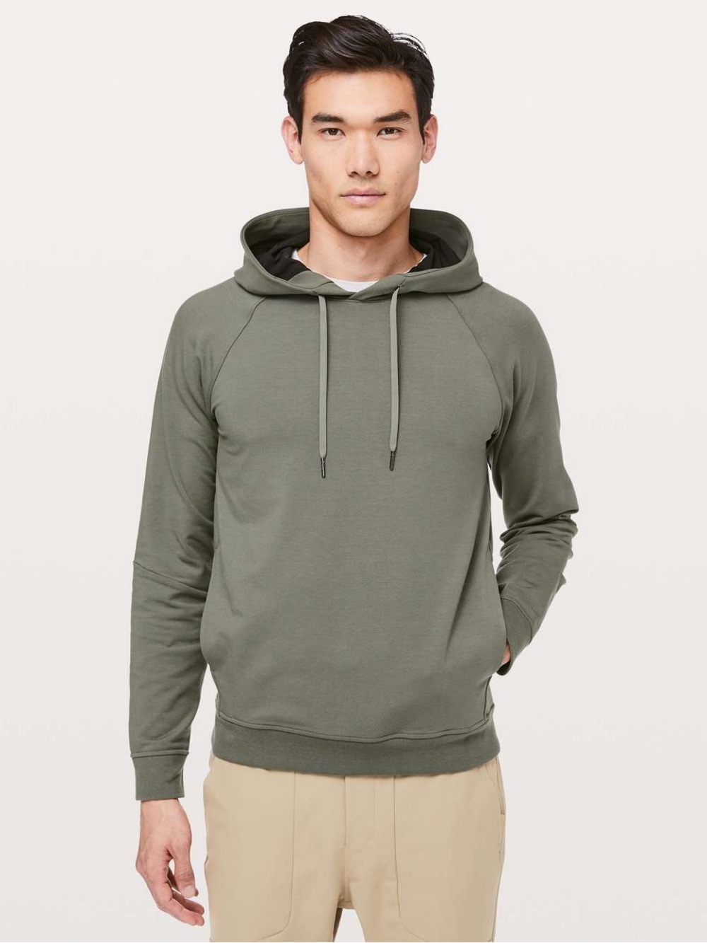 lululemon athletica City Sweat Pullover Hoodie Grey Sage